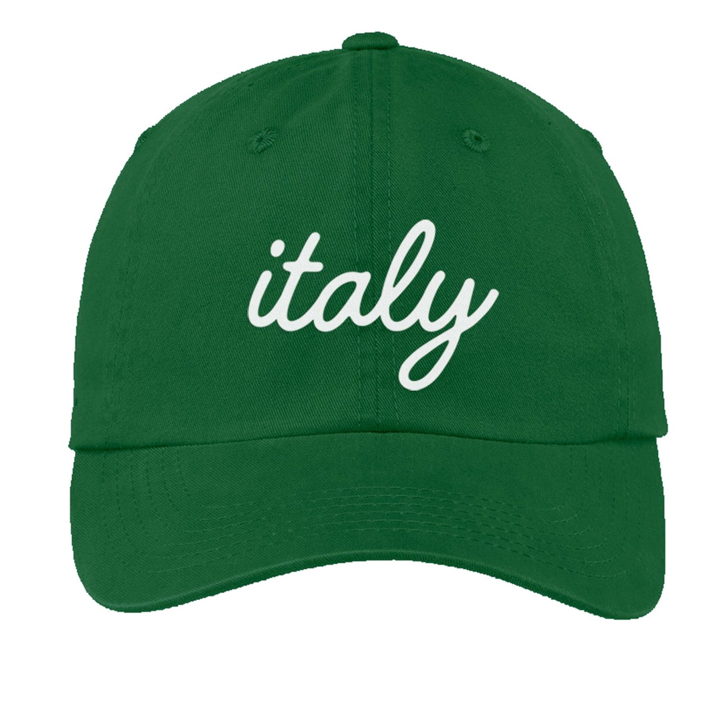 Italy Cursive Baseball Cap