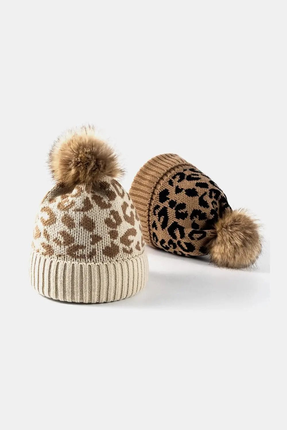 Trendsi Leopard Print Cuffed Beanie