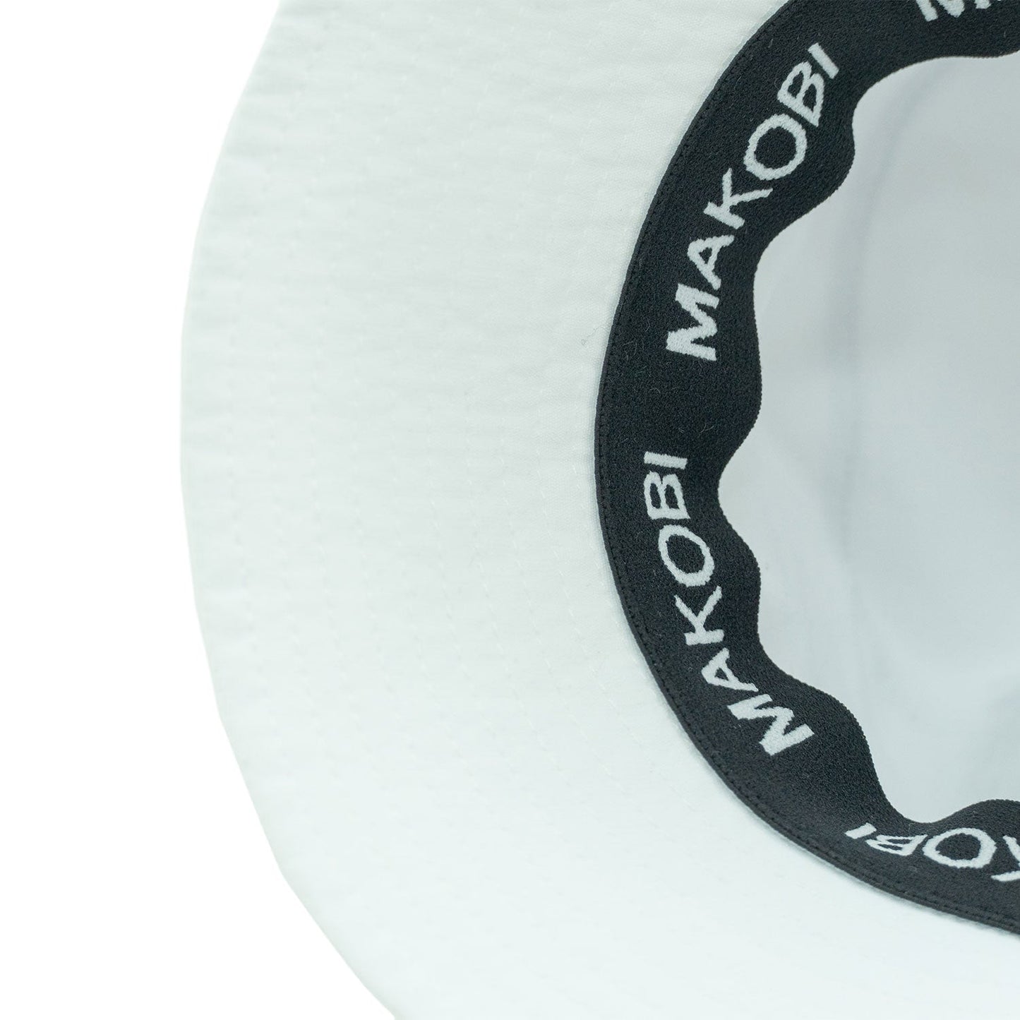 Nylon | M034 Adorni Nylon Bucket Hat - White