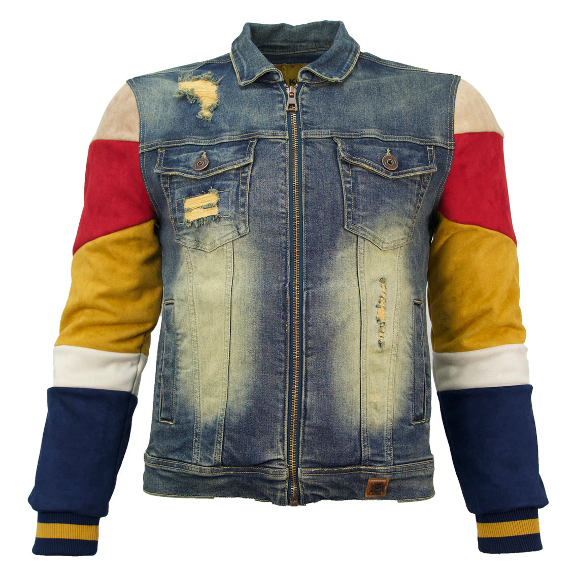 M1010 Makobi Ultra Suede Denim Jacket - Vintage Wash