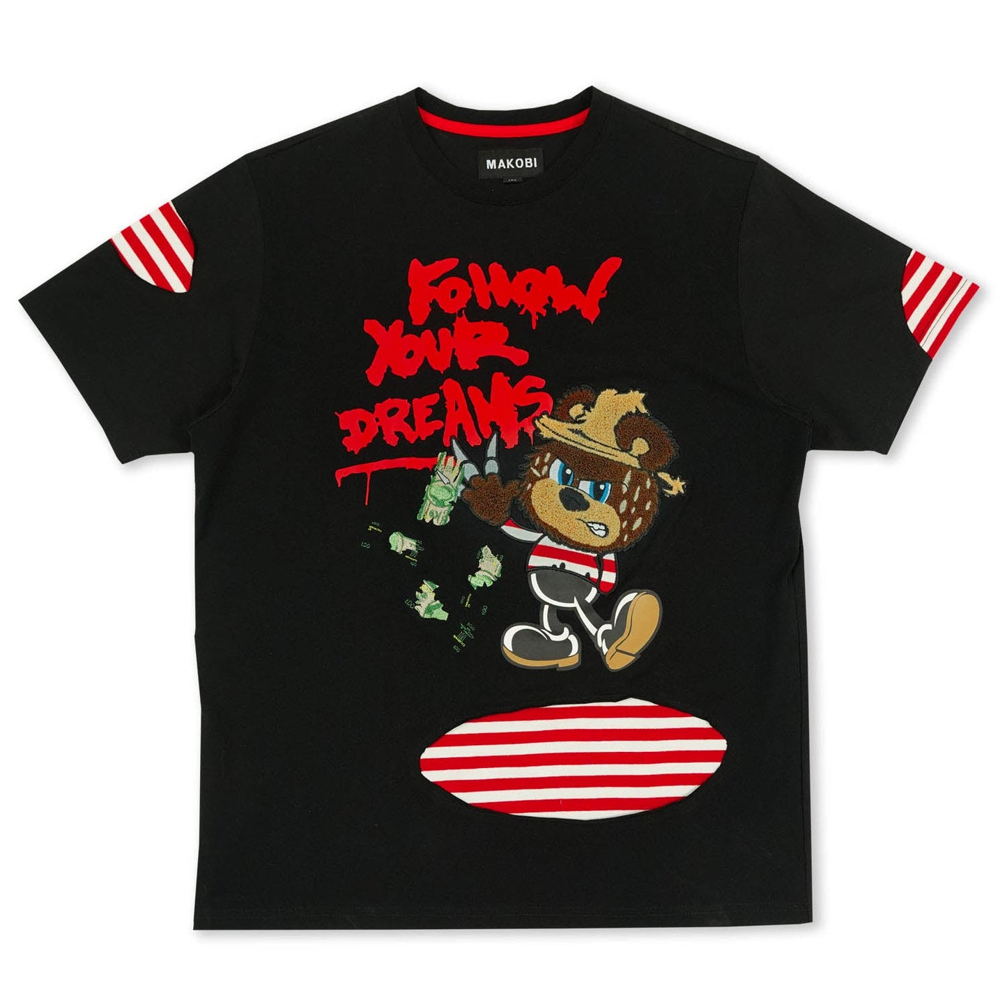 M135 Follow Your Dream Tee - Black