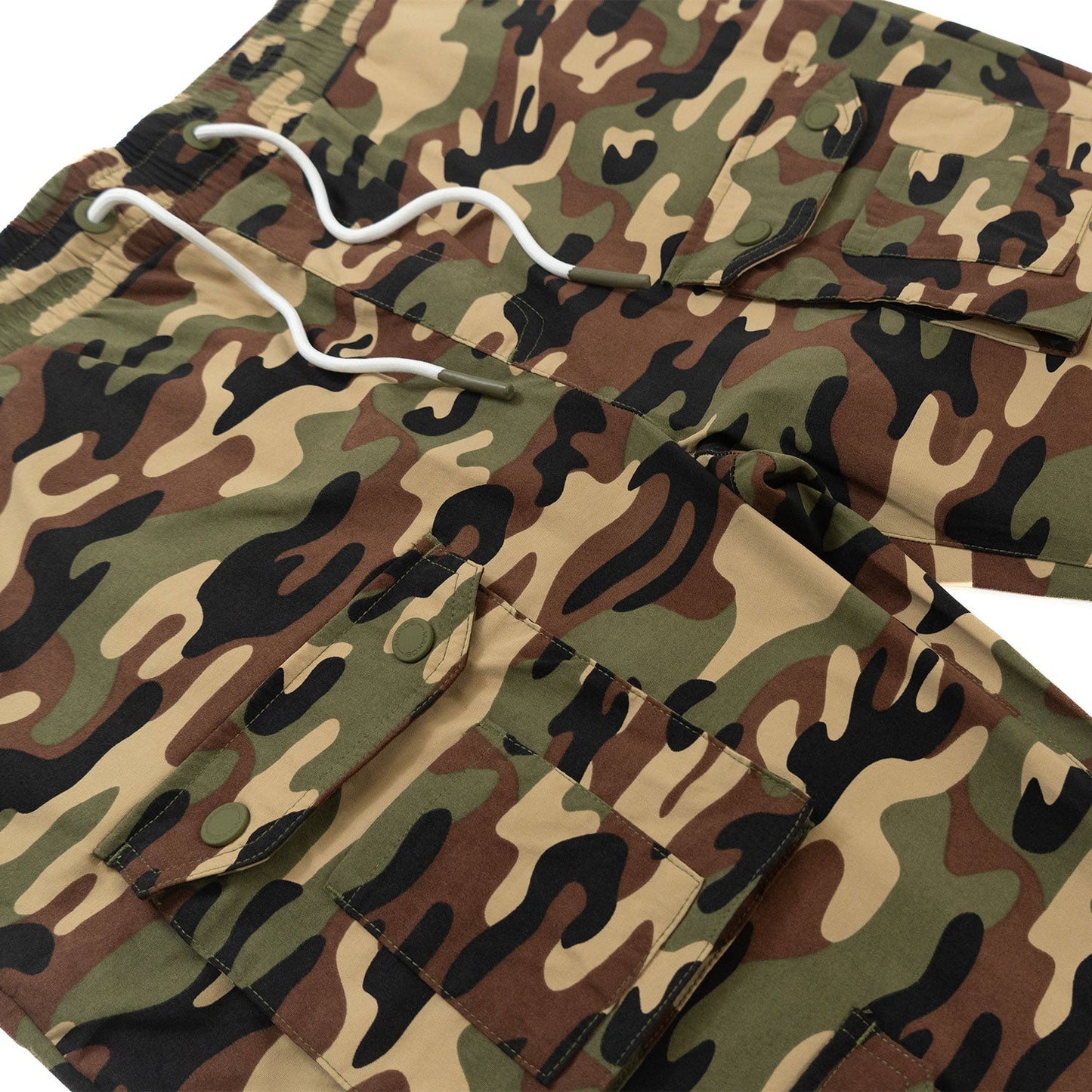 M1633 Colton 34” Stack Nylon/Spandex Sweat Pants - Camo