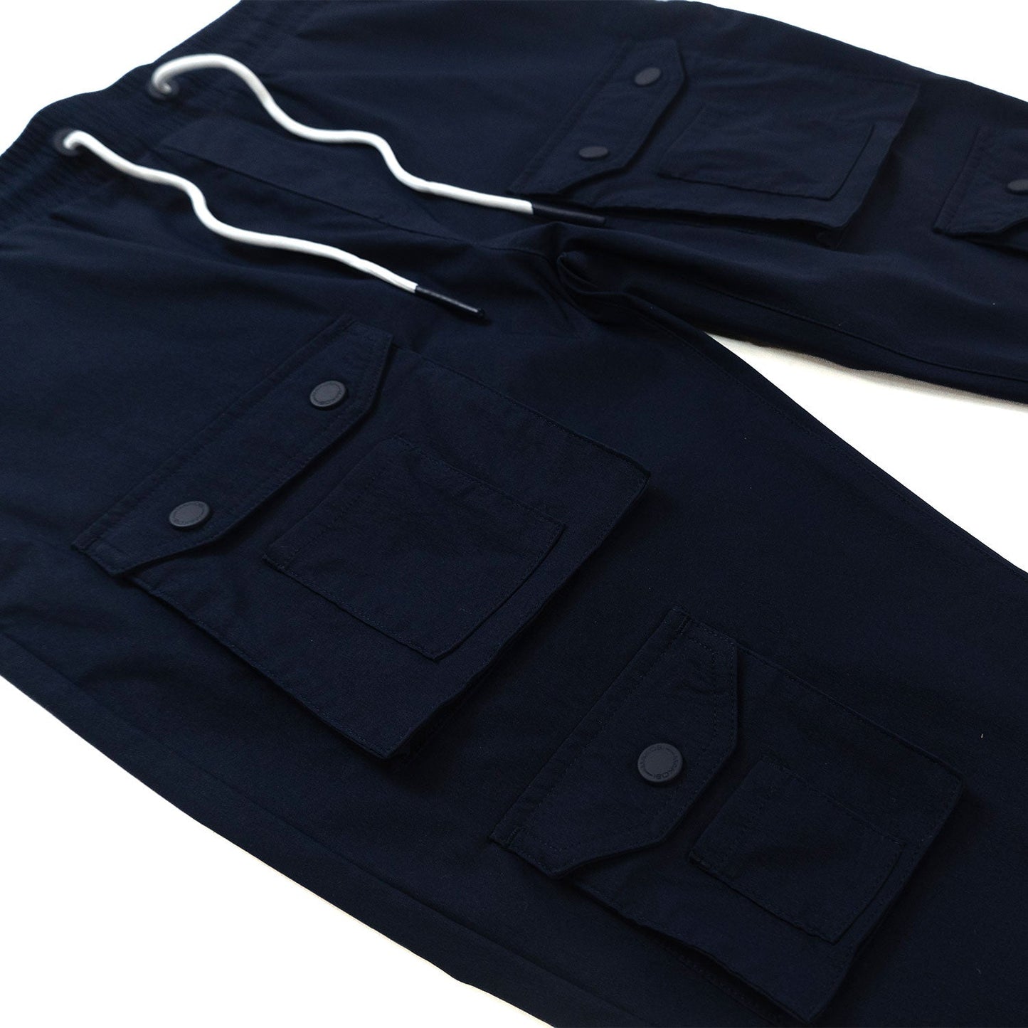 M1633 Colton 34” Stack Nylon/Spandex Sweat Pants - Navy
