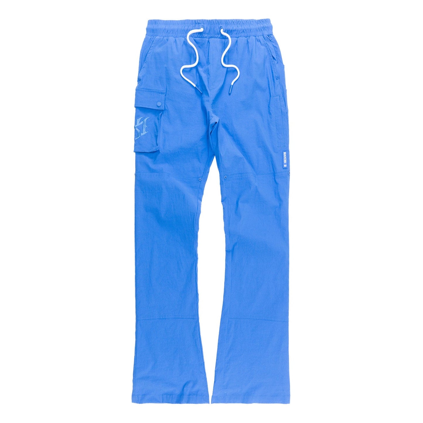 Nylon Pants | M1634 Adorni Stacked - Royal