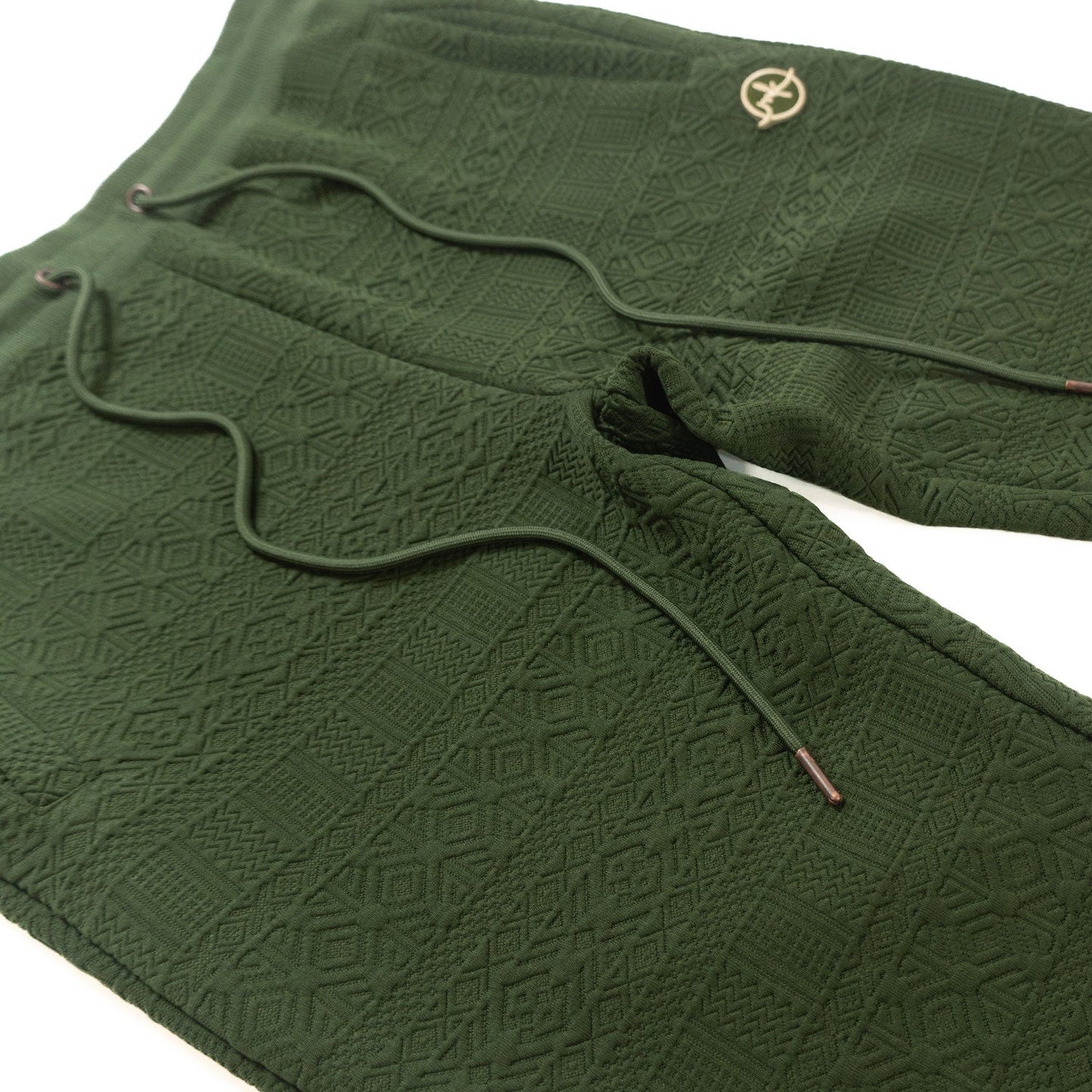 M4356 Berteli Jacquard Hoody Set - Olive
