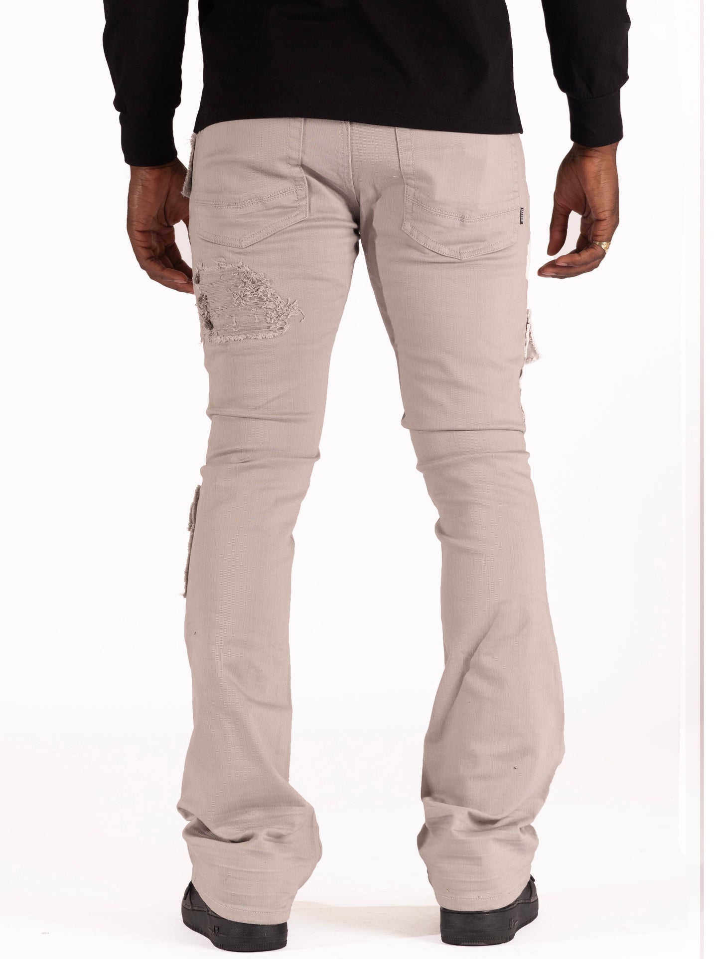 M1968 Cesare Stacked Jeans - Gray