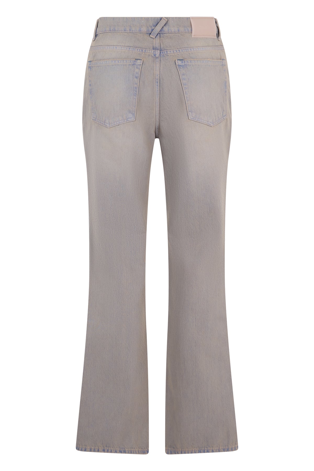 Denim Flared Trousers