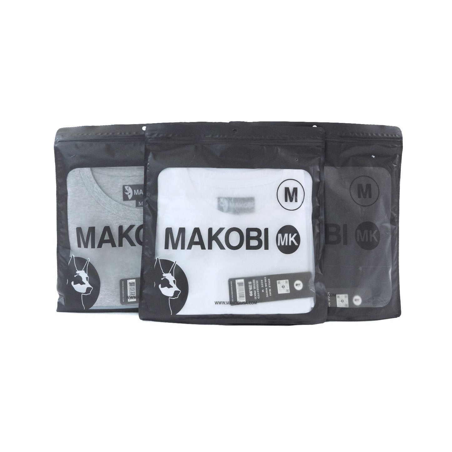 TEES | M303 Makobi Essentials Bundle of 6 - Black