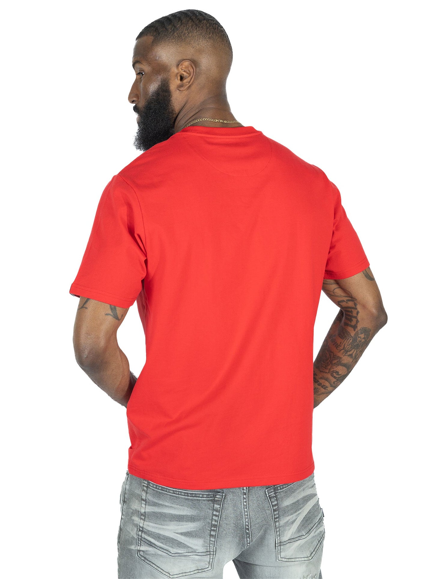 M303 Essential Crewneck Tee - Red