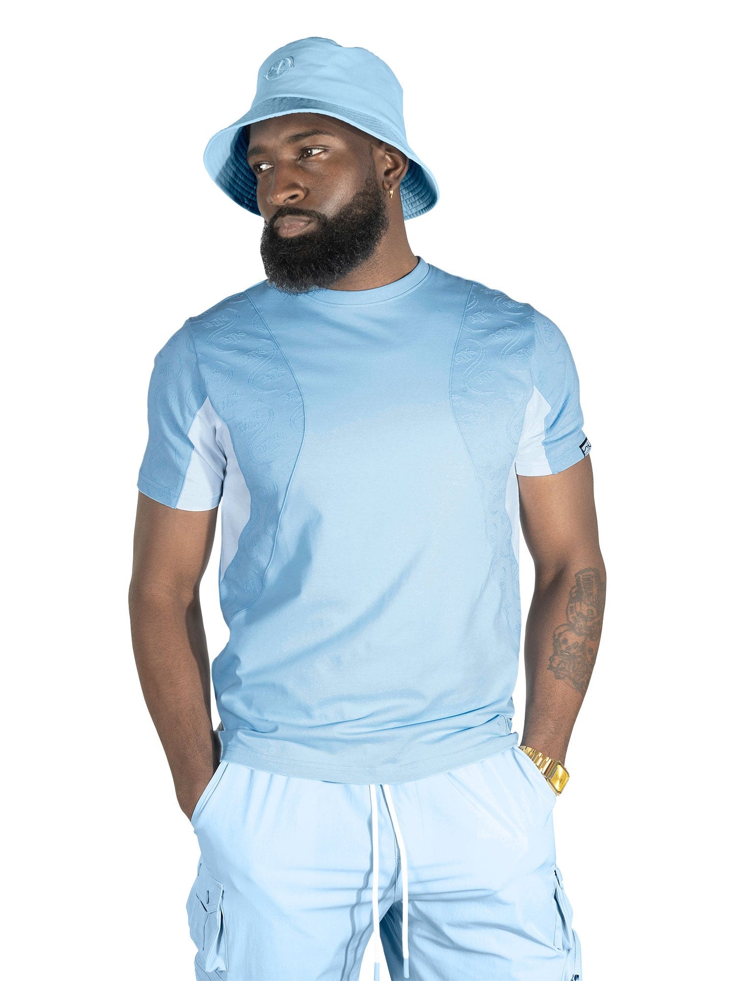 M343 Amato Tee - Blue