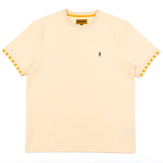 M363 Bianchi Jacquard Tee - Natural