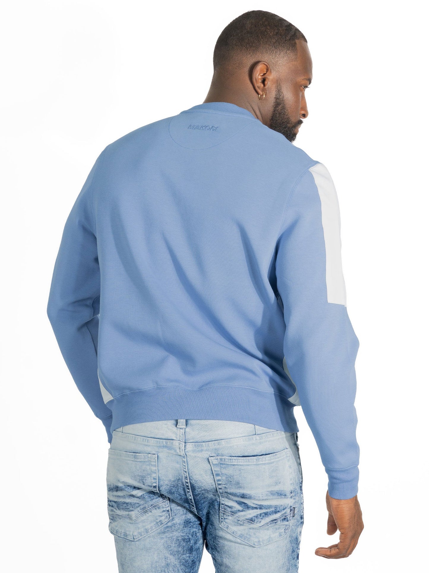 Sweatshirt|M4118 Bottega Crewneck - Blue