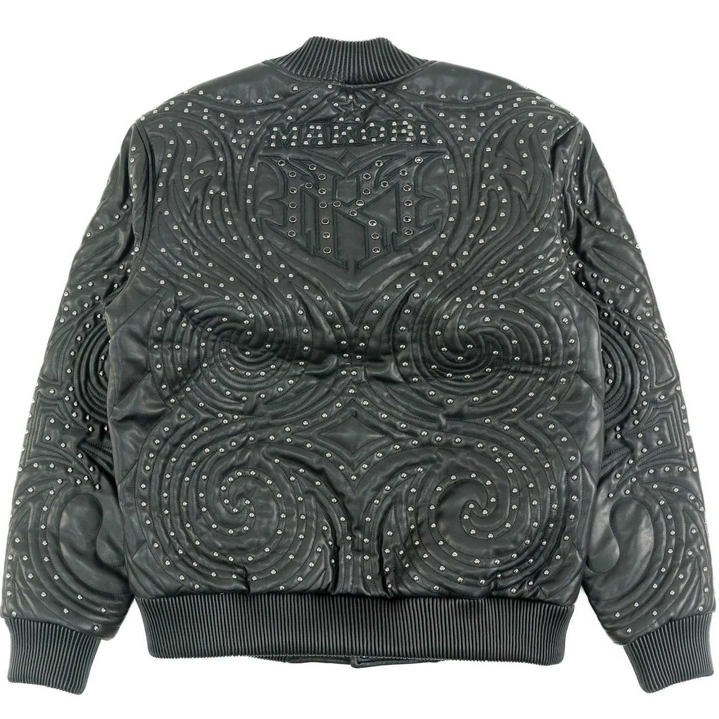 Jacket| M4208 Lorenzo Vegan Leather Jacket- Black