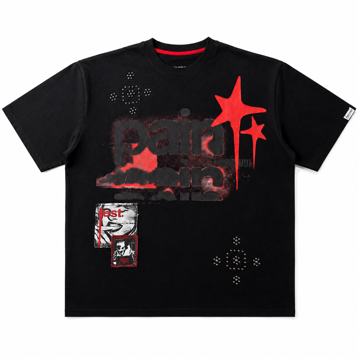 M471 Dolore Pain Oversized Tee - Black (NOT SOLD SEPARATELY - Add M671 Shorts to your Cart)