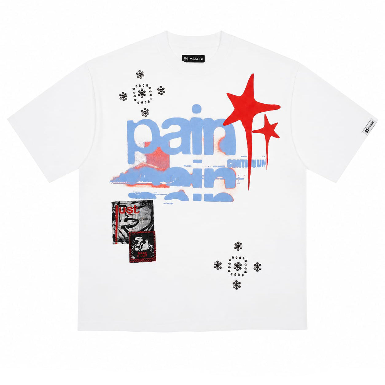 M471 Dolore Pain Oversized Tee - White (NOT SOLD SEPARATELY - Add M671 Shorts to your Cart)
