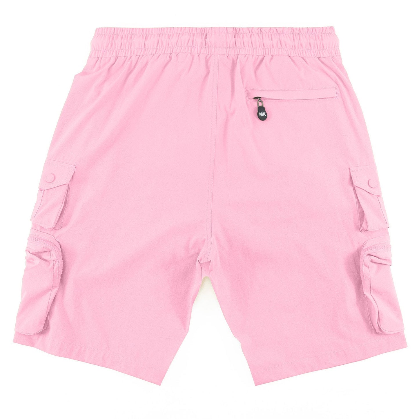 M633 Colton Nylon Spandex Cargo Shorts - Pink