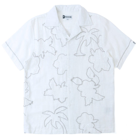 M822 Levonia Linen Shirt - White