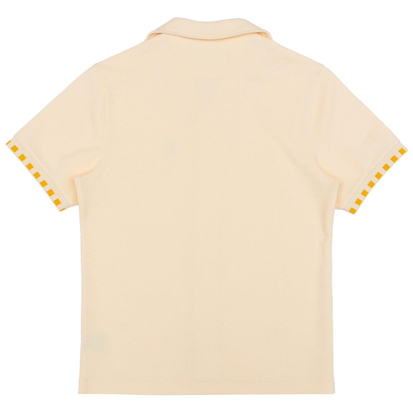 M863 Bianchi Jacquard Button Down - Natural