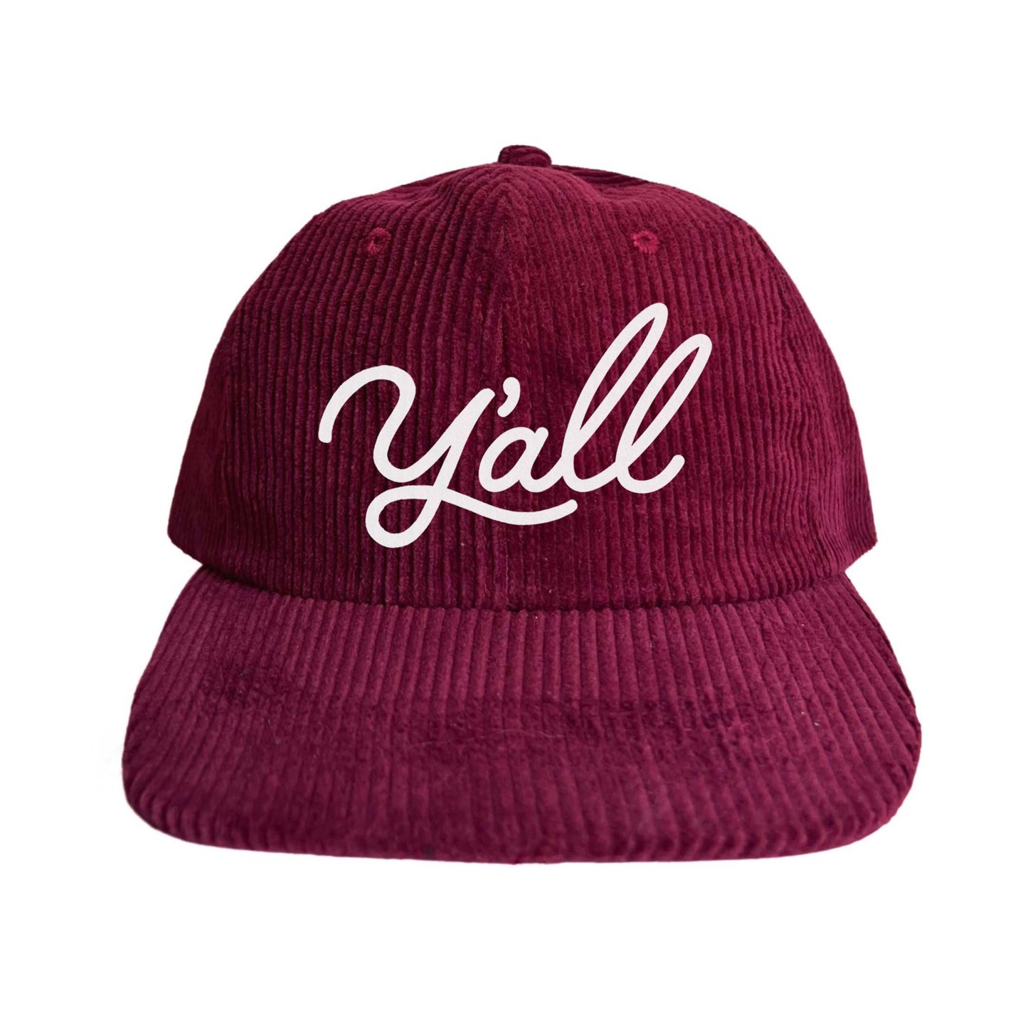 Y'all Cursive Corduroy Cap
