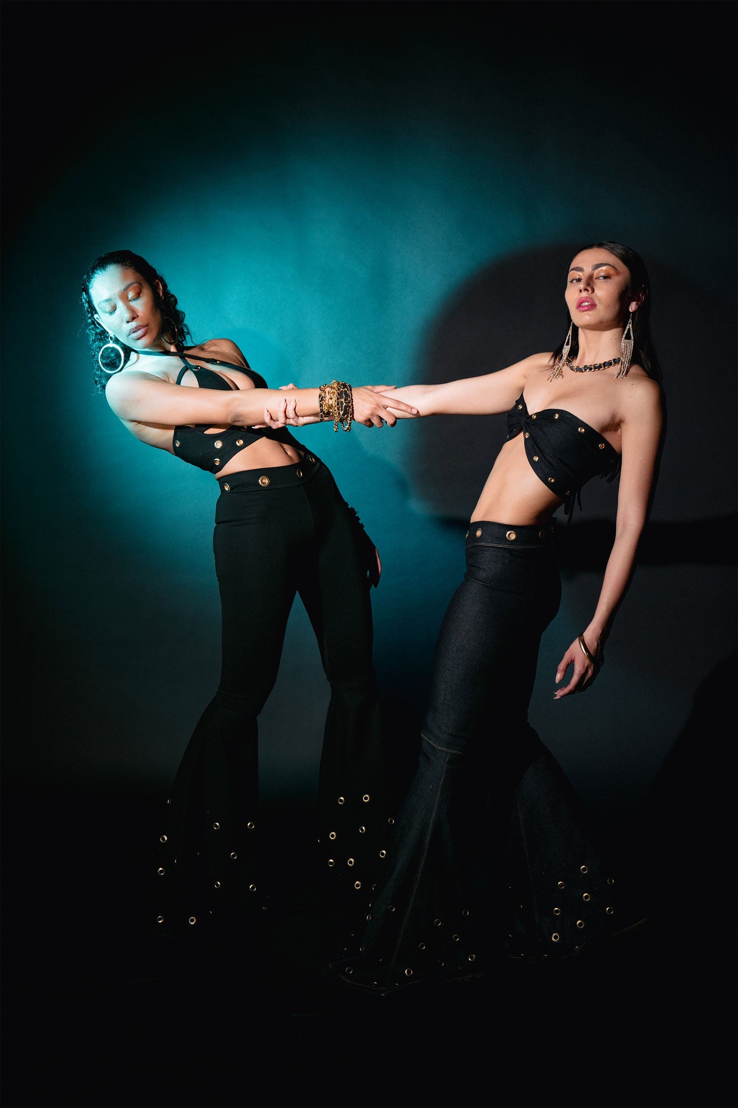 Channing Bell-Bottom Pants