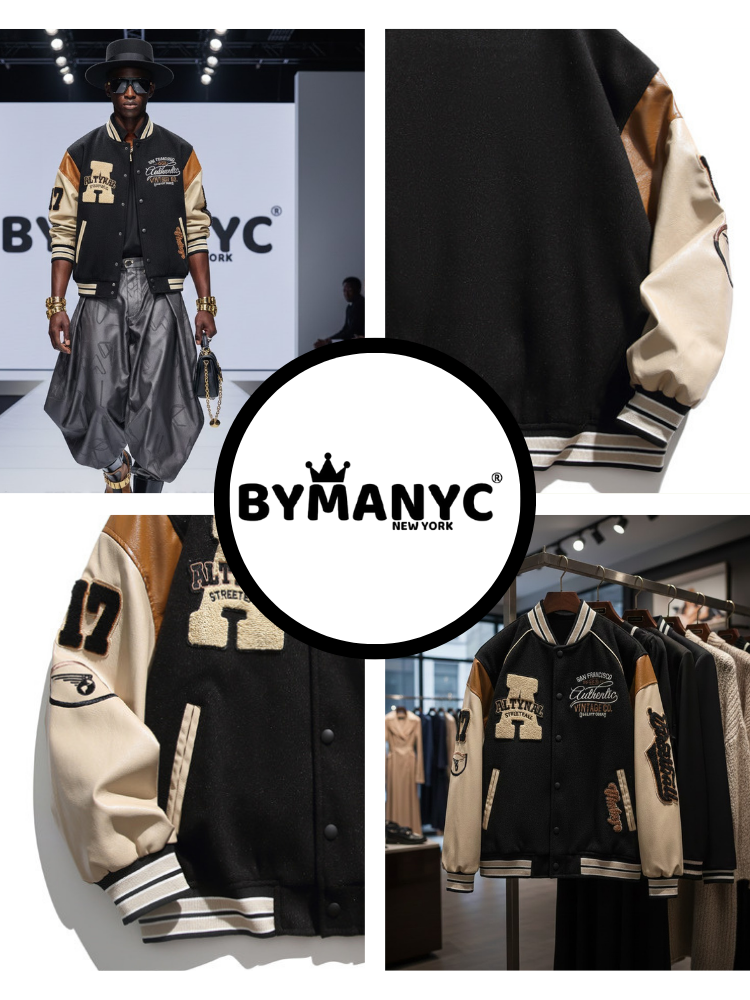 Men's Jacket VEGAN TRIBECA NYFW Colecction BYMANYC ® New York