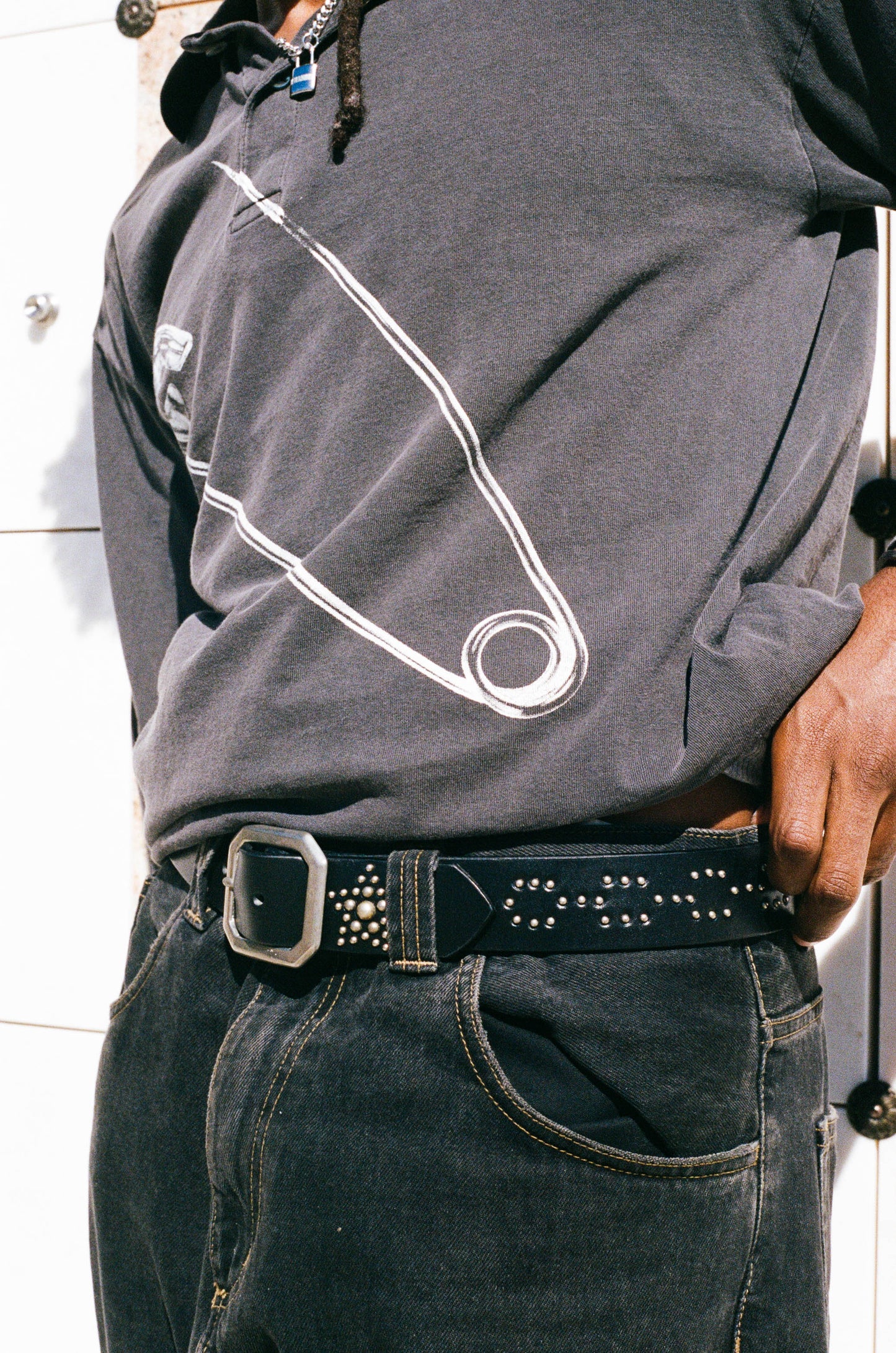 Chain Studded Belt