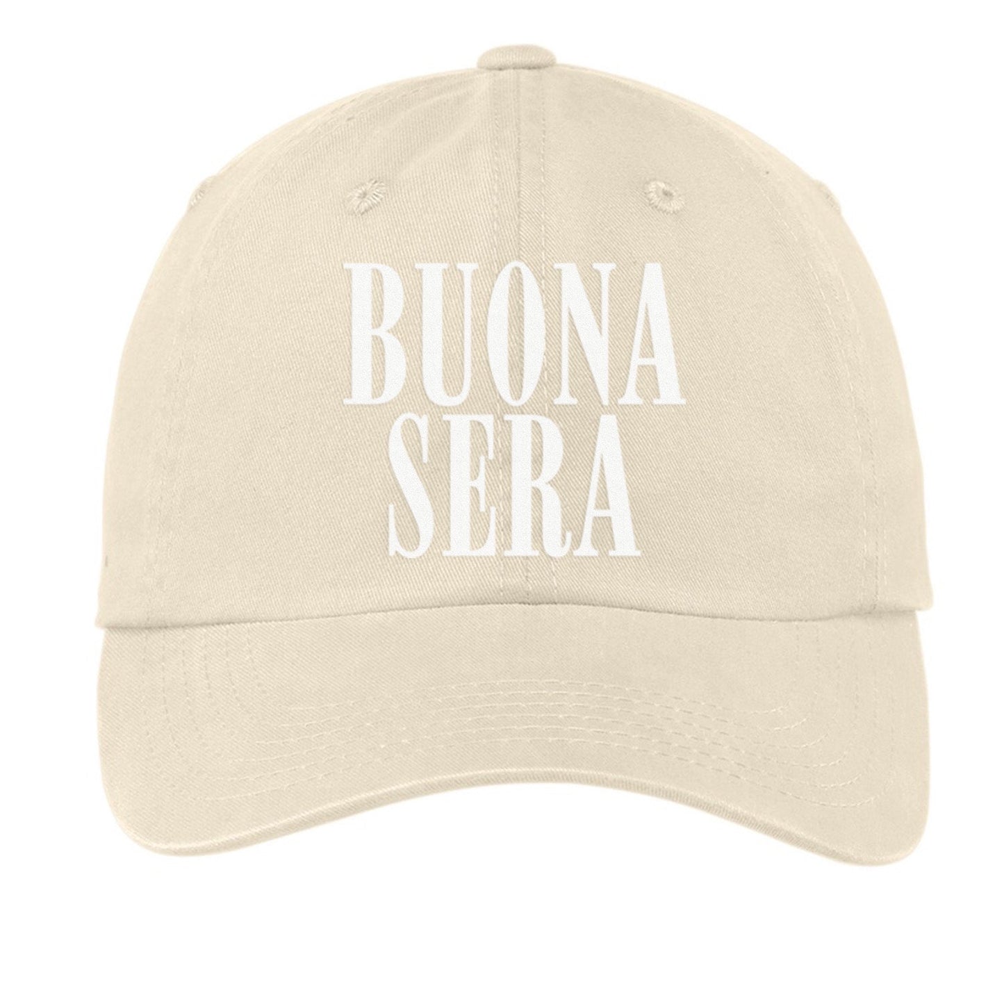 Buona Sera Stacked Western Baseball Cap