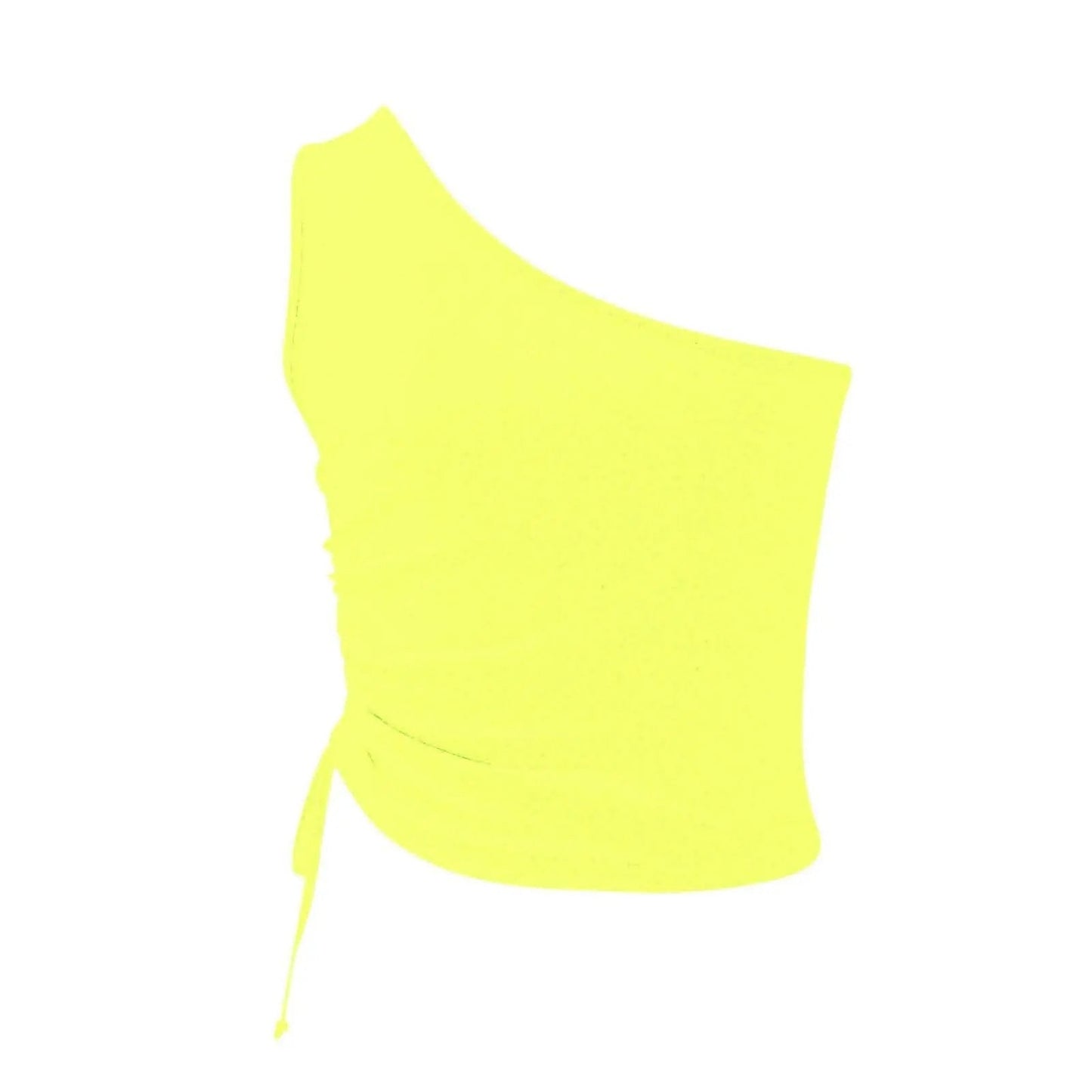 Cami Top - One-Shoulder Tie Detail - Chic & Modern