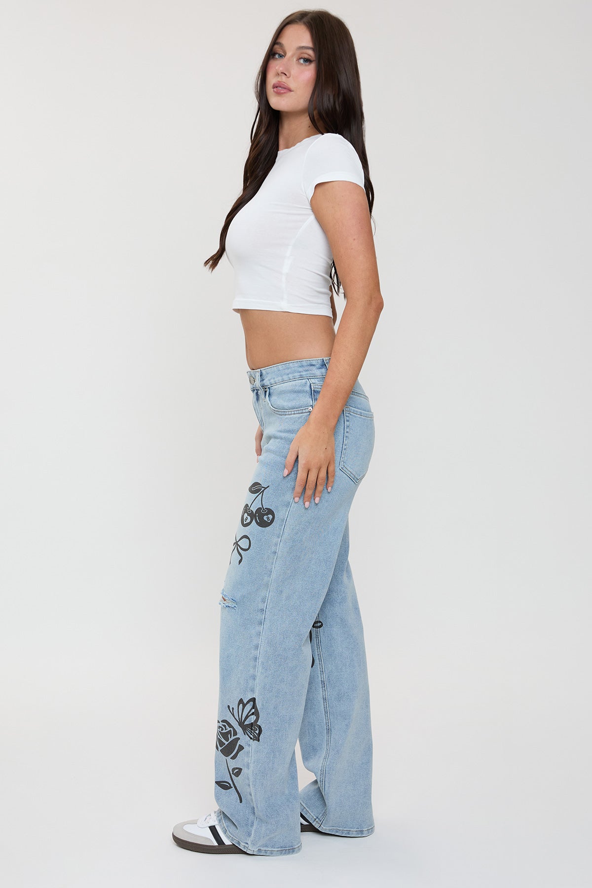 Women's Britney Wide Leg Jeans