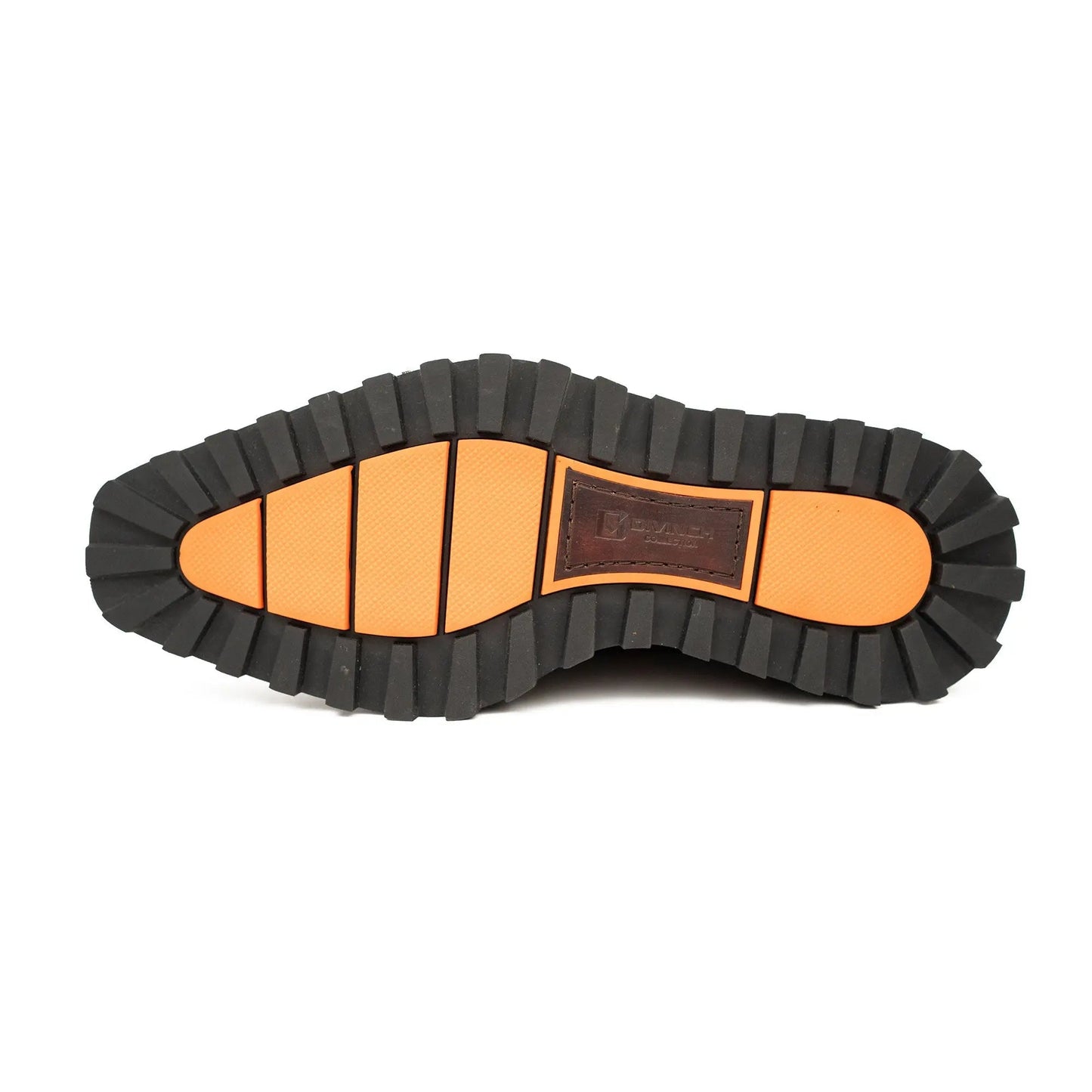 Patent leather shoes Platform brogues Blue