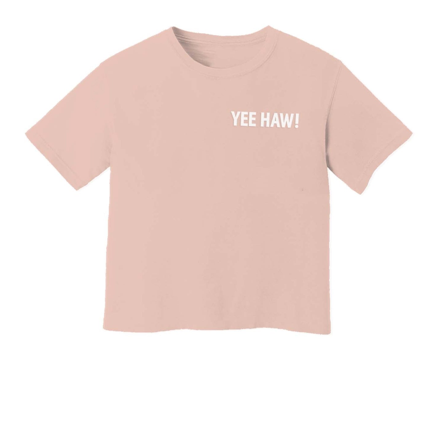 Yee Haw! Washed Crop Tee