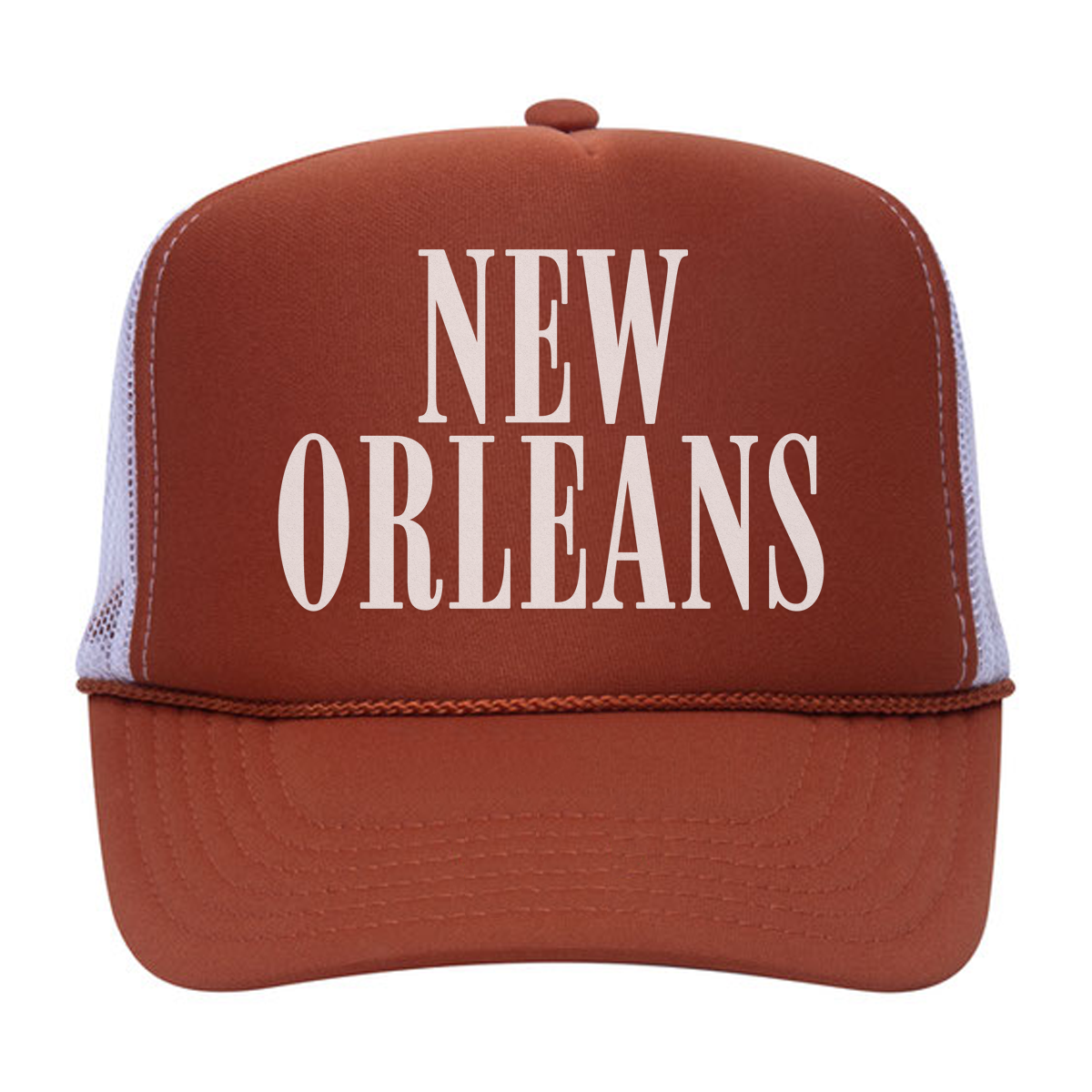 New Orleans Western Foam Snapback