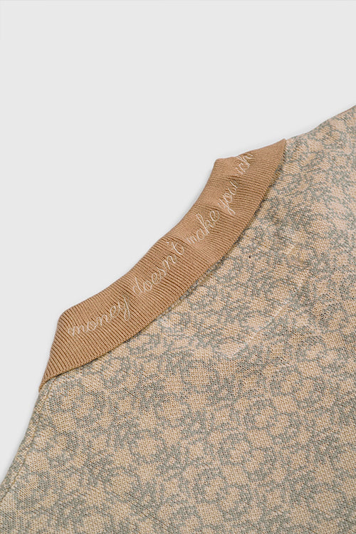 Racket Club Buttonless Crochet Polo