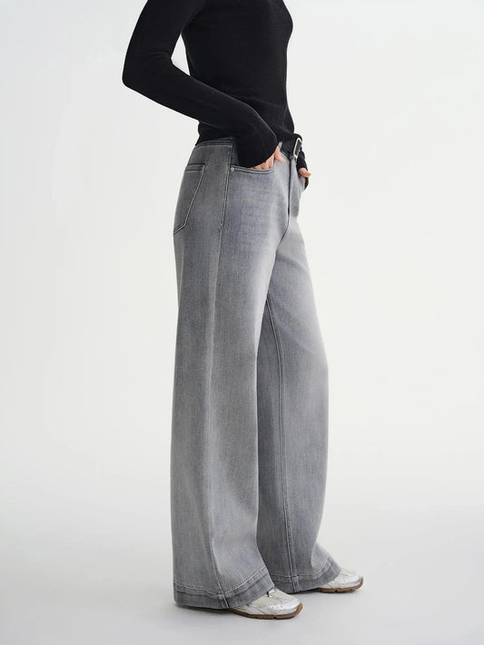 Loran Plus-Size High-Rise Straight-Leg Jeans, view 2