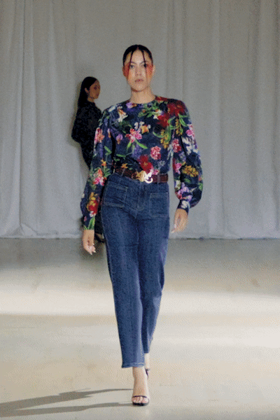 Winnie Floral Print Top