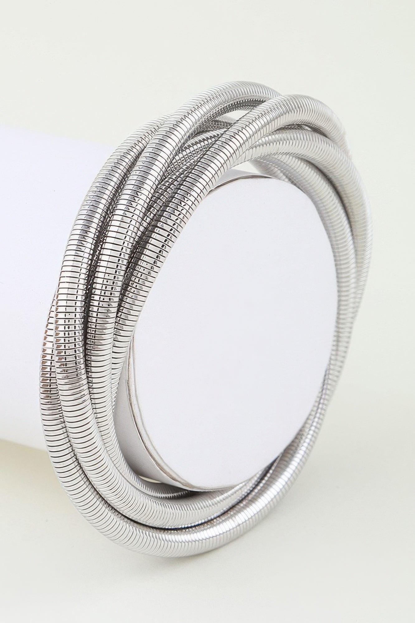 Women's Chain Bracelet Multi Tangled Tube BYMANYC ® New York URBAN TEXTURED STATEMENT BRACELET - New Collection