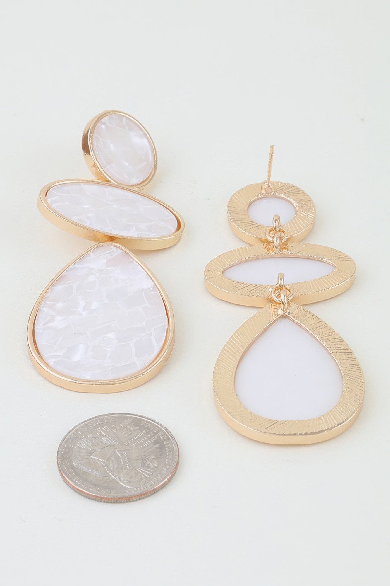 Women's Earrings Drops Geometric BYMANYC ® New York METROPOLITAN MOSAIC - New Collection