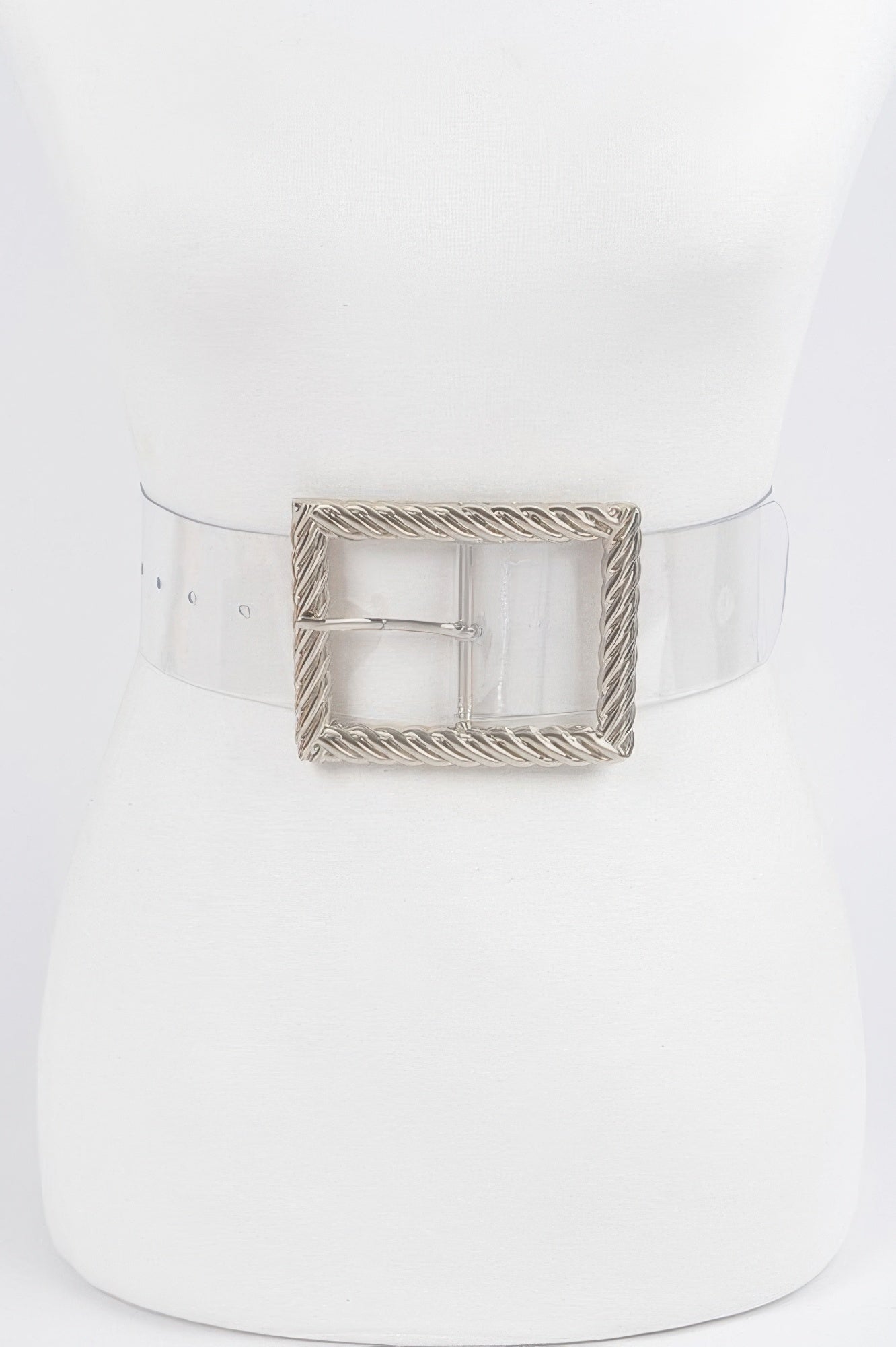 WOMEN'S BELT • HIGHLINE Fashion Chic Clear BYMANYC ® New York