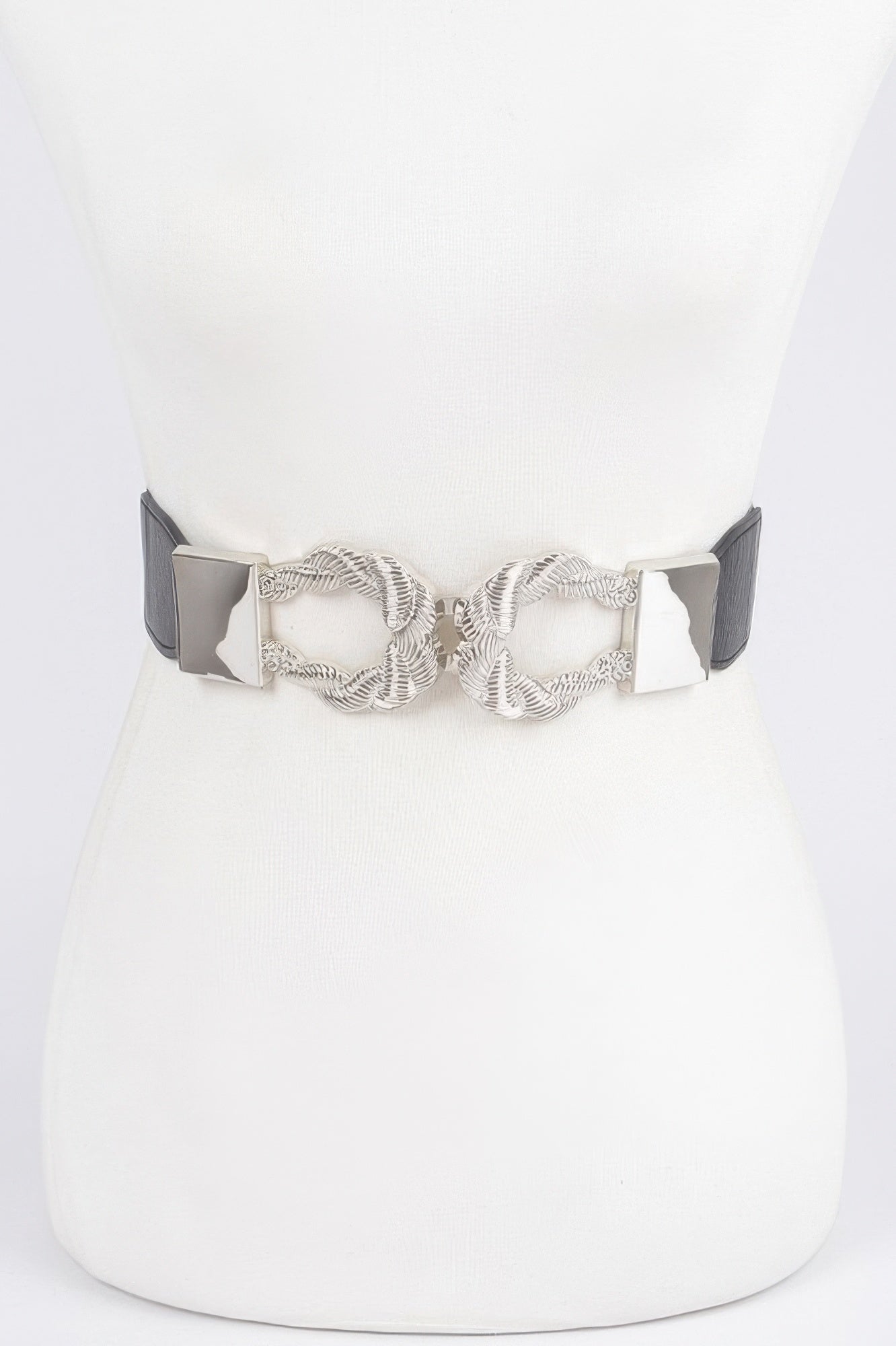 WOMEN'S BELT NOLITA Twist Link Elastic New Collection BYMANYC ® New York