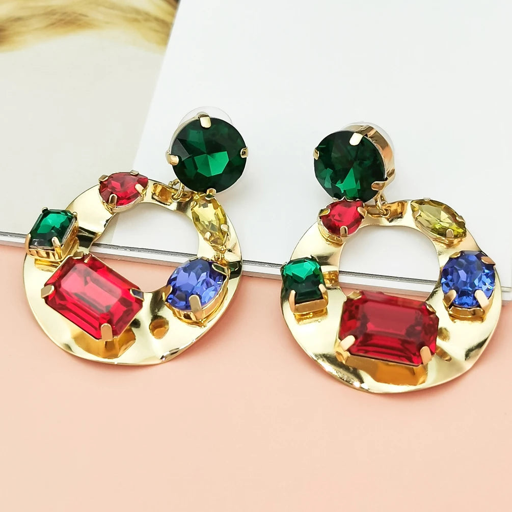 WOMEN'S EARRINGS Gold Color CARNEGIE - BYMANYC ® New York