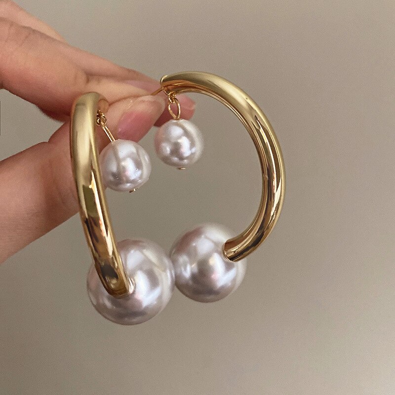 WOMEN'S EARRINGS Gold Color MADISON - BYMANYC ® New York