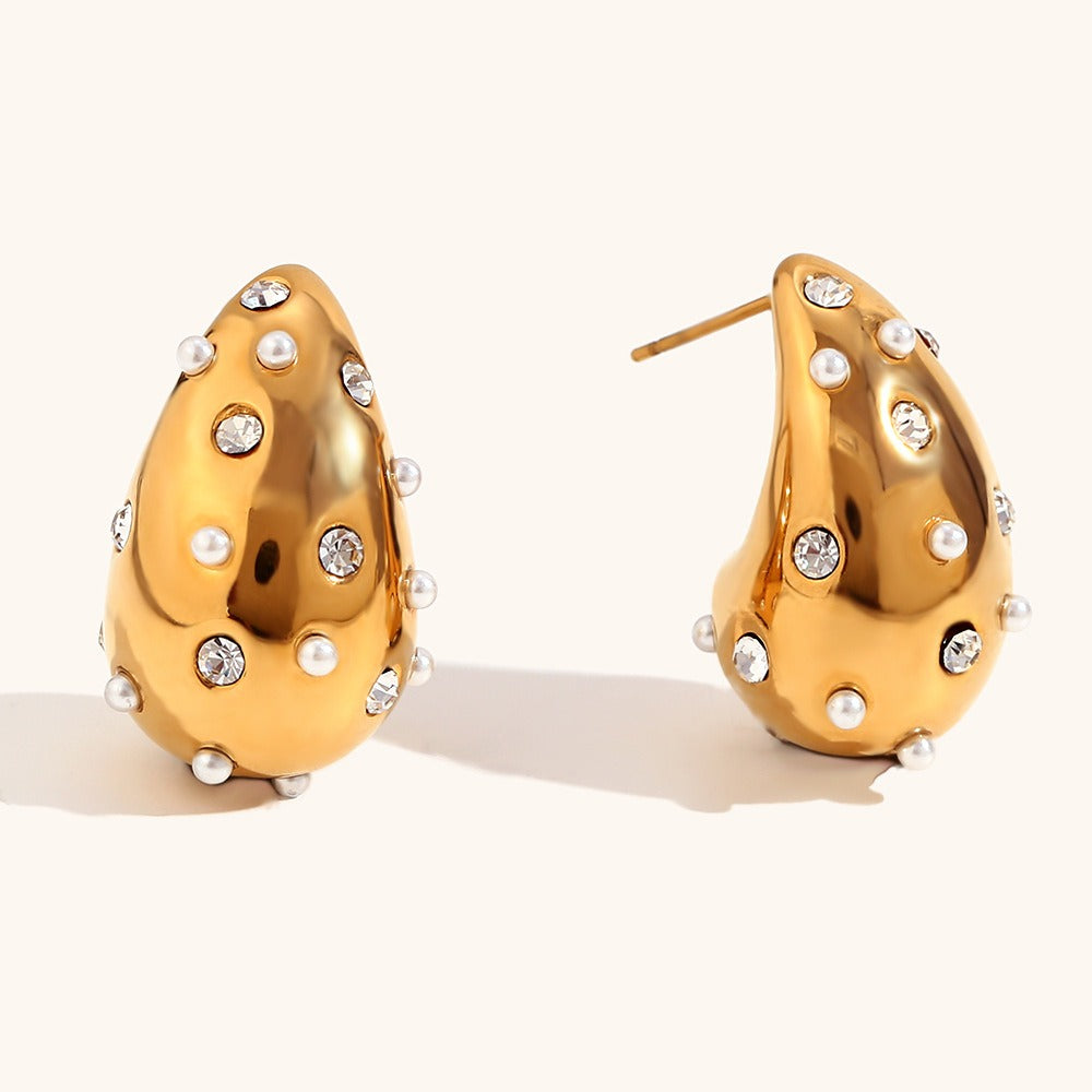 WOMEN'S EARRINGS Gold Color SOHO - BYMANYC ® New York