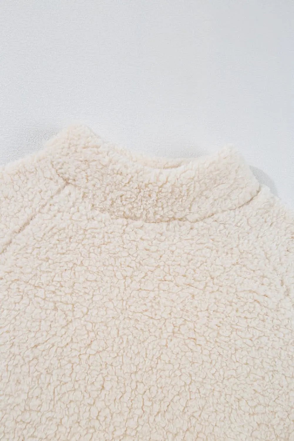 Women's Pullover Sweatshirt - Soft Fleece, Drop Shoulder - Daily