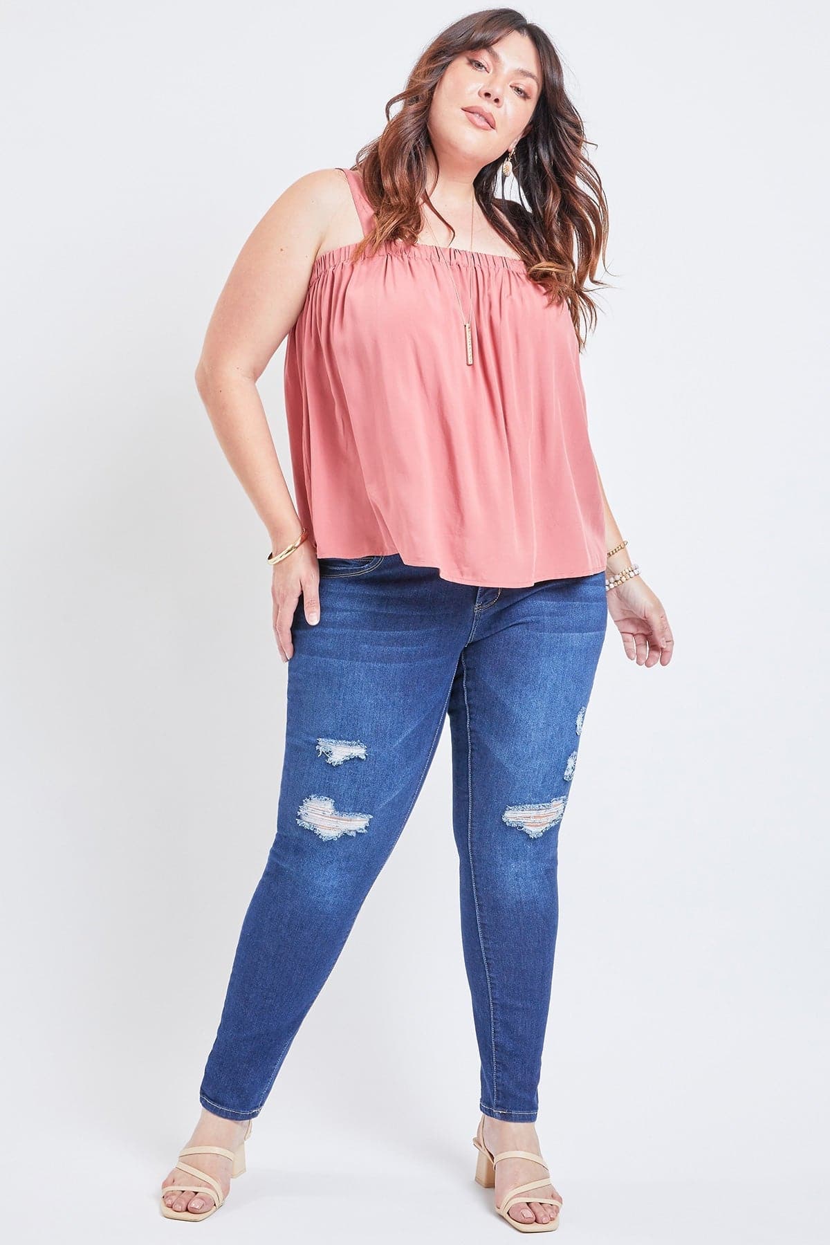 Women's Plus Size Skinny Sustainable WannaBettaButt Jeans