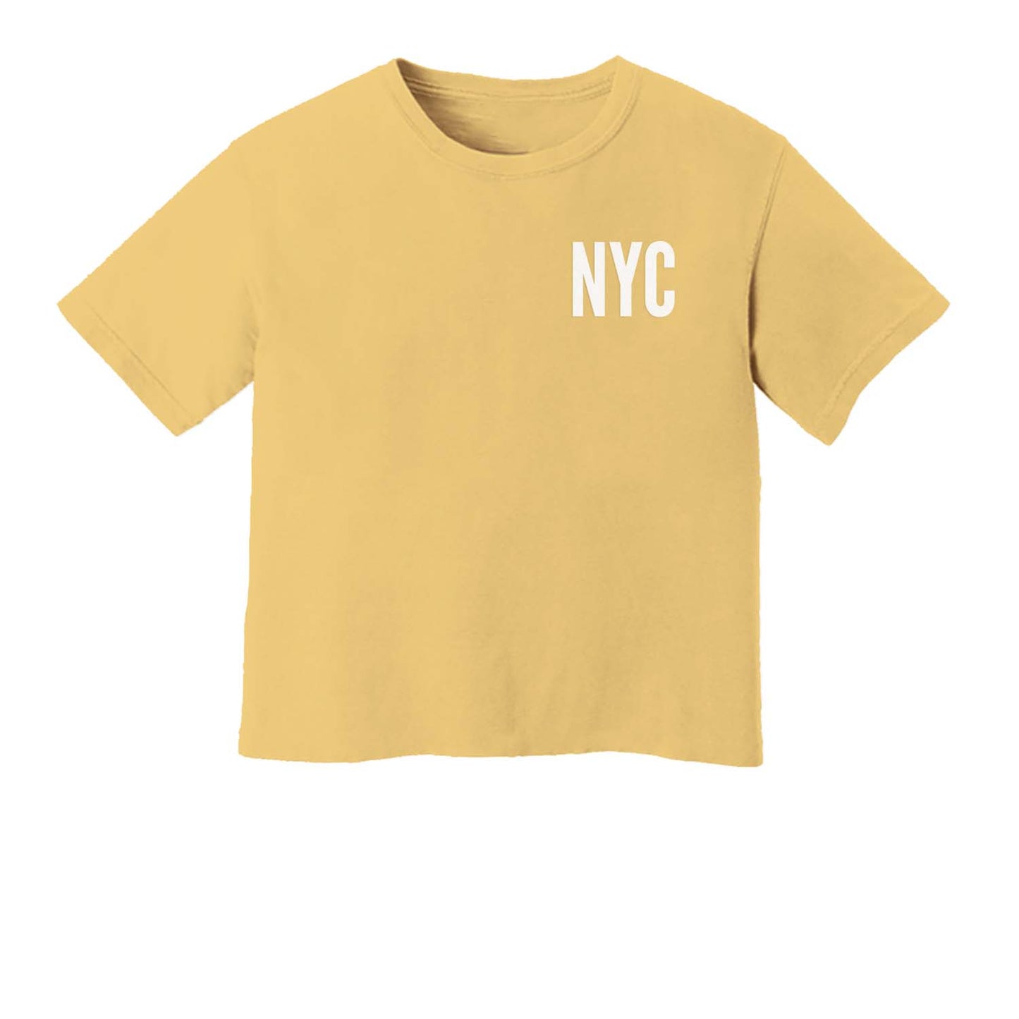 NYC Washed Crop Tee