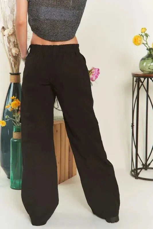 Trendsi ADORA Low Rise Cargo Pants - Casual Everyday Style Apparel & Accessories