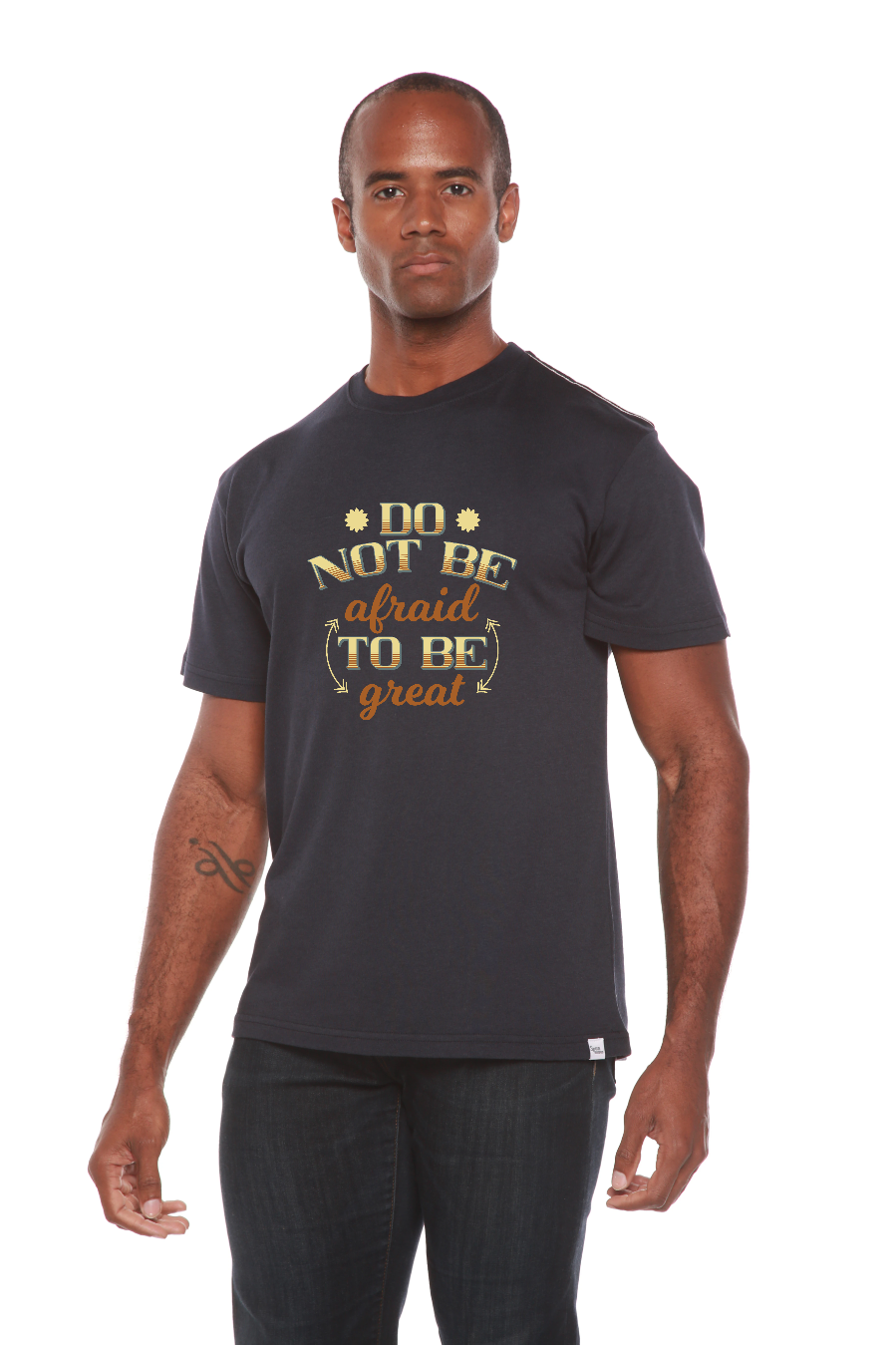 Do Not Be To Be Men's Bamboo Viscose/Organic Cotton Short Sleeve Graphic T-Shirt