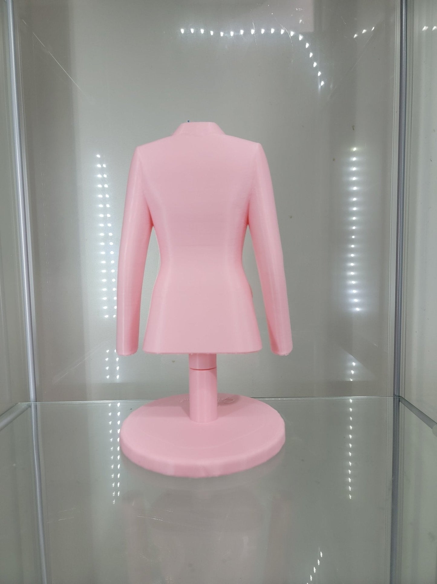 Elegant Pink Blazer Brush Holder