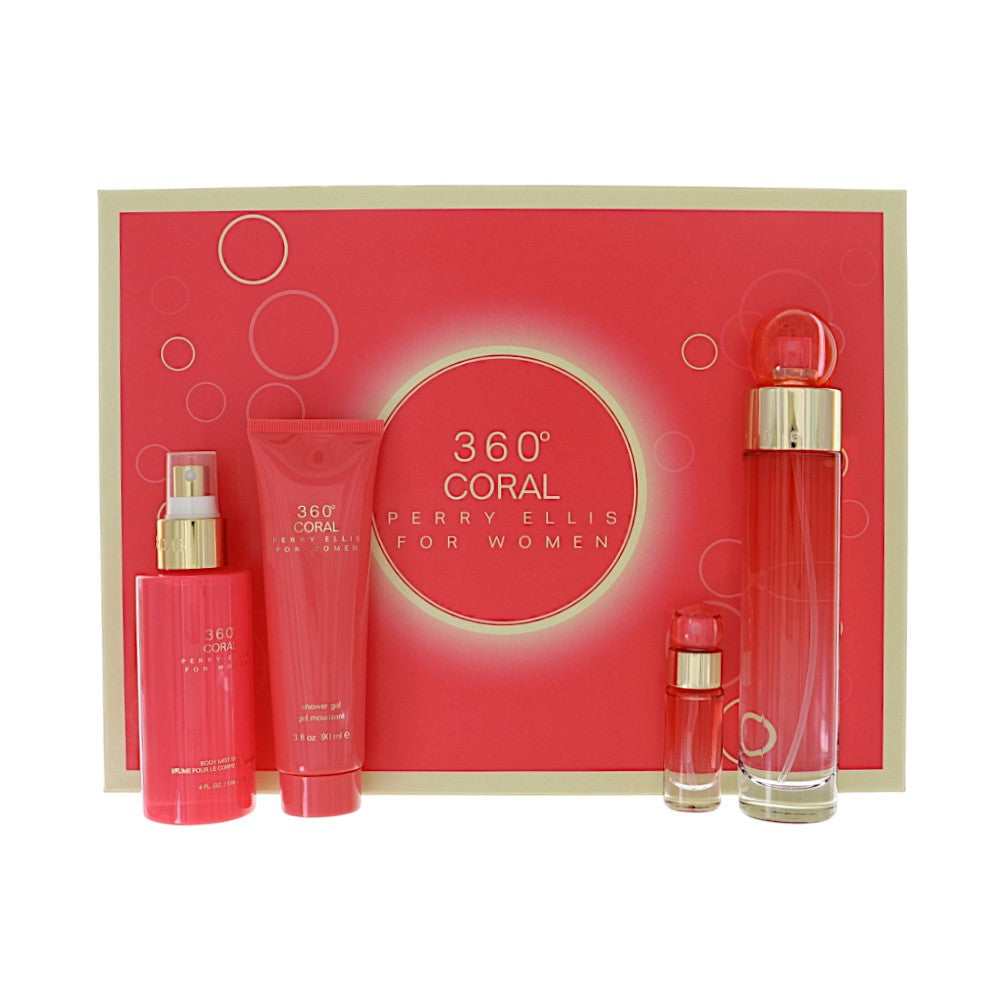 360 Coral by Perry Ellis