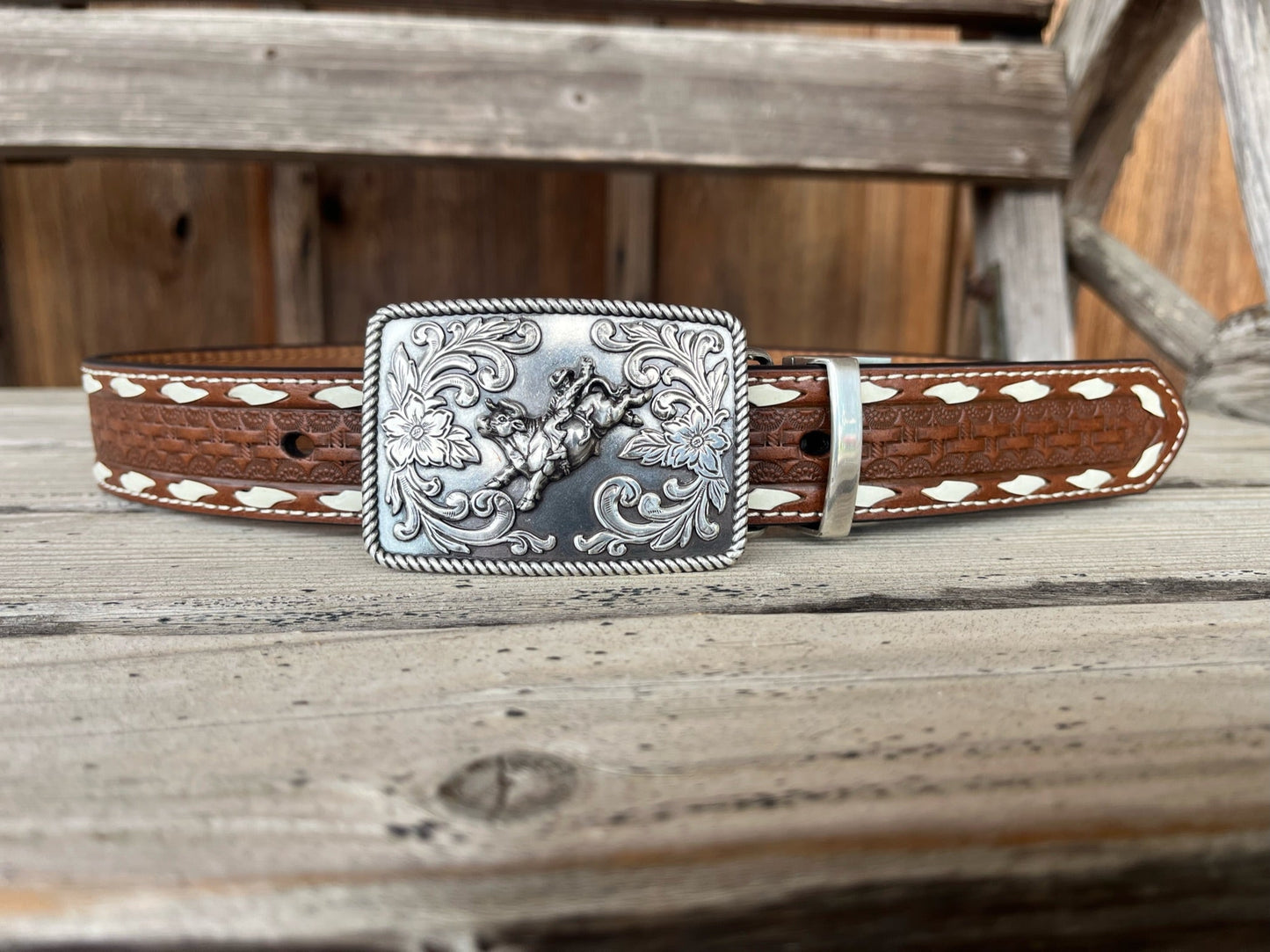 Reversible Buckstitch & Brown